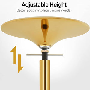 MEMAX Portable Dancing Pole - Static and Spinning - Gold