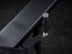Gym Plus Hip Thrust Machine - Plate Loaded BELT-HT-01 close up of handle