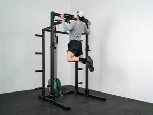 Half Power Rack with Storage and Cable System Option - HR2300