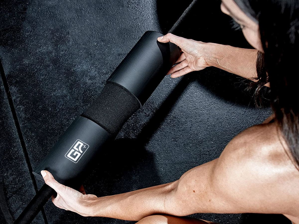 Barbell Pad with Safety Straps