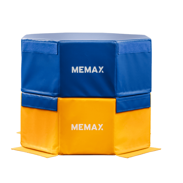 Gym Plus MEMAX Octagon Step and Jump Platforms - Set of 6 STEP6-P1