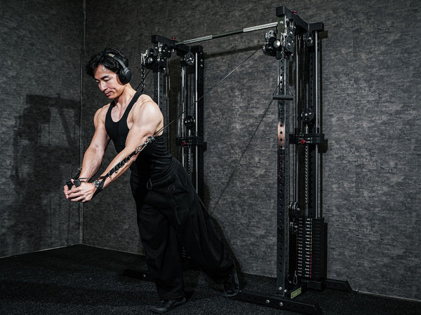 Gym Plus Dual Cable Tower Station WM-3001-DUAL