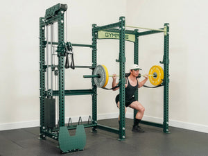 Evolve Power Rack with Cable System and Extended Storage
