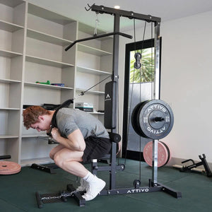 ATTIVO Lat Pull Down & Seated Row Cable Machine 1192