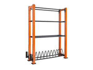 Gym Plus Single Bay Gym Storage Rack System HD-GYMSTG
