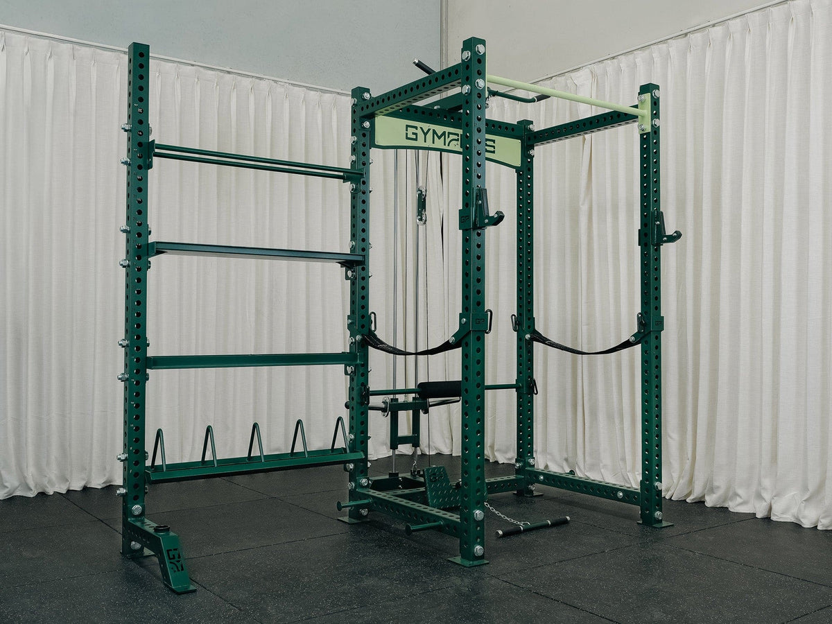 Evolve Power Rack with Lat Pulldown and Storage System
