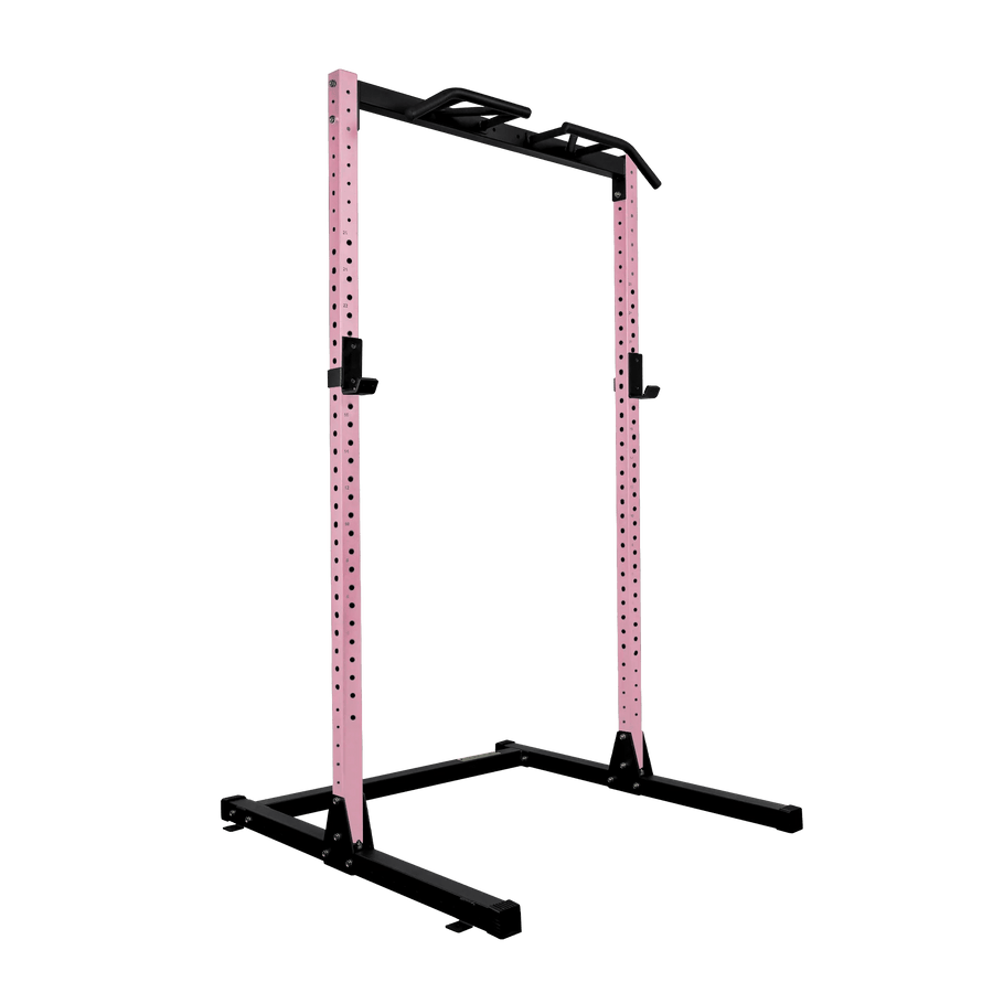 Half Power Rack with Storage and Cable System Option - HR2300 Pink