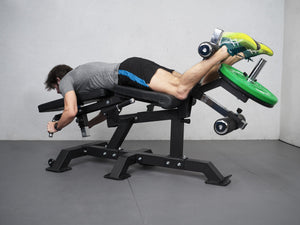 ATTIVO L4 Pro Series Plate Loaded Leg Extension & Prone Leg Curl