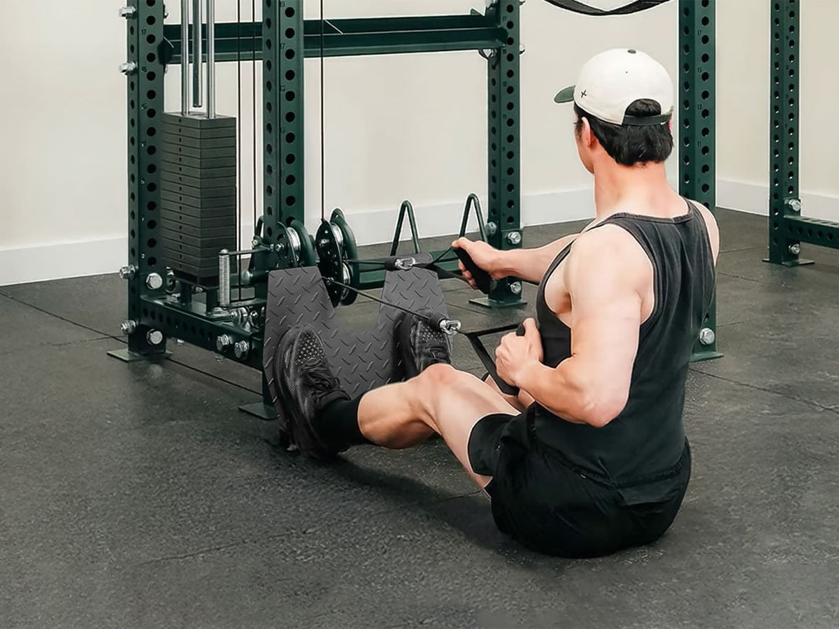 Gym Plus Evolve Footrest Rack Attachment 75-FOOTREST