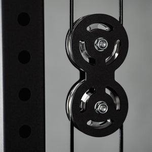 Lat Pulldown Low Row Machine with Aluminium Pulley Wheels - L4 Pro Series