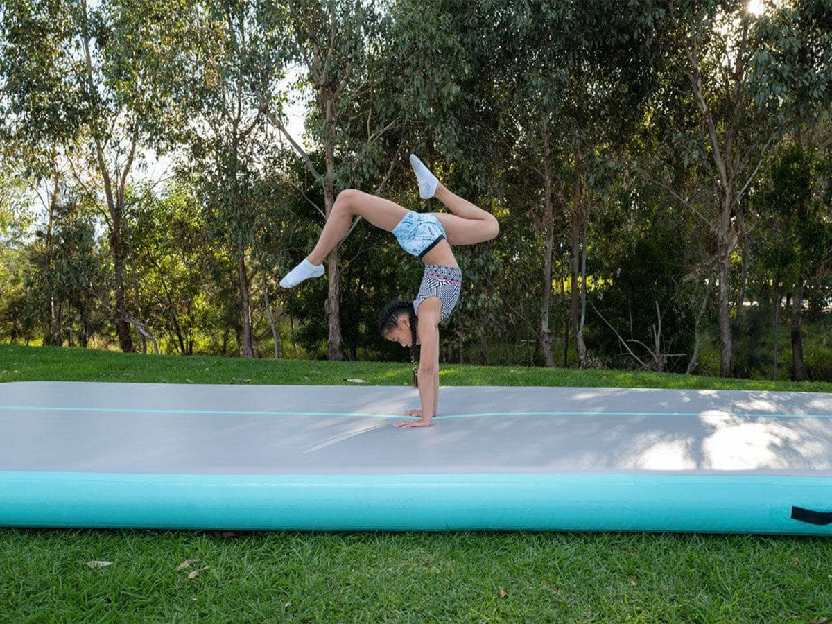 MEMAX Extra-Wide Inflatable Gym Mat - 2M Width