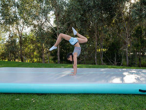 MEMAX Extra-Wide Inflatable Gym Mat - 2M Width