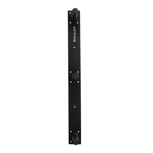 Gym Plus Wall Mounted Olympic Weight Plate Rack – 3 Pegs