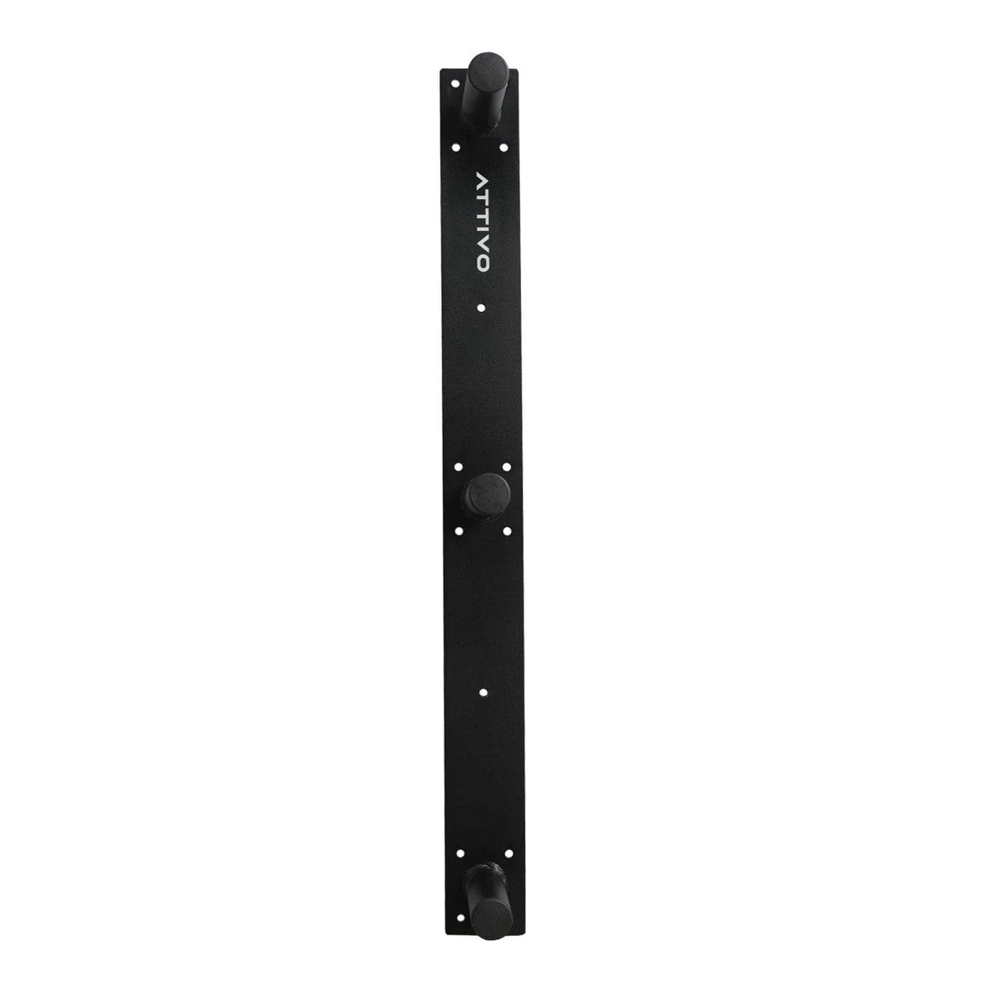 ATTIVO Wall Mounted Olympic Weight Plate Rack – 3 Pegs