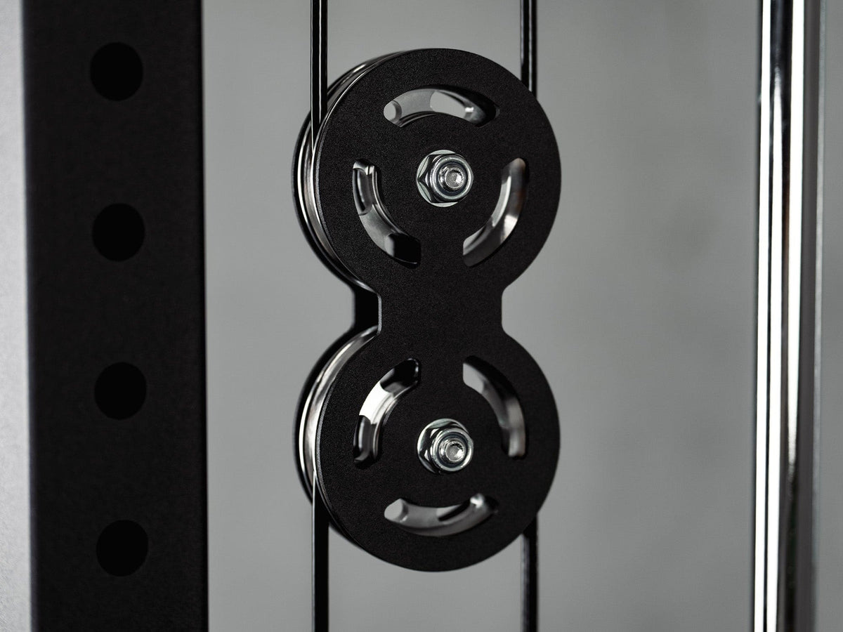 Lat Pulldown Low Row Machine with Aluminium Pulley Wheels - L4 Pro Series