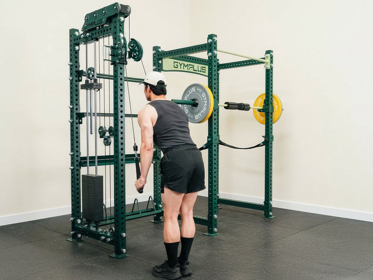 Evolve Power Rack with Cable System and Extended Storage