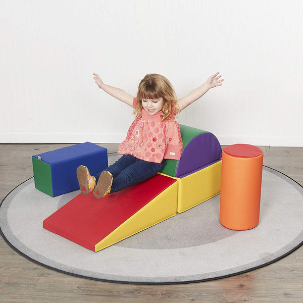 Gym Plus Climb and Crawl Soft Play - 5 Pieces BLOCK5PCB