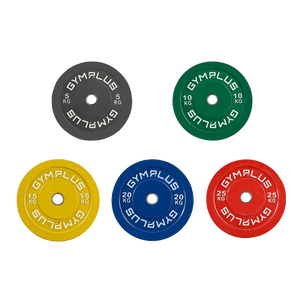 Colour Olympic Rubber Bumper Weight Plates 5/10/15/20/25kg