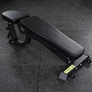 All-in-One Home Gym Lifting Starter Package - Bench, Rack, Barbell and Bumper Plates Set