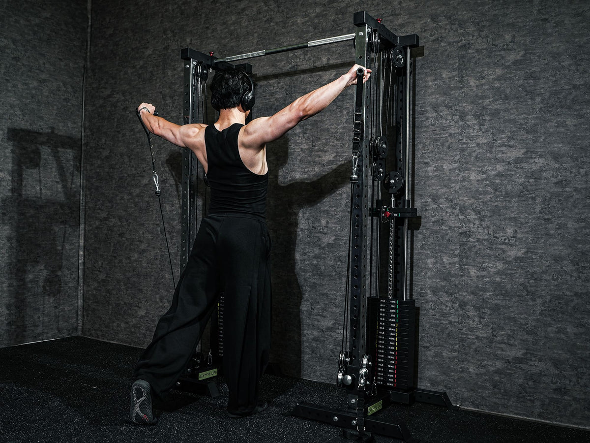 Gym Plus Dual Cable Tower Station WM-3001-DUAL