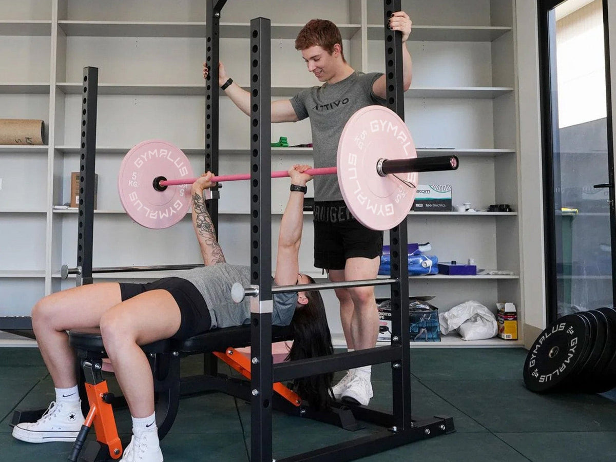 L2 Half Power Rack with Lat Pulldown System Option