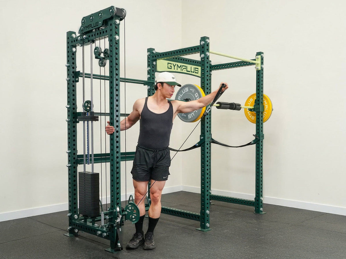 Evolve Power Rack with Cable System and Extended Storage
