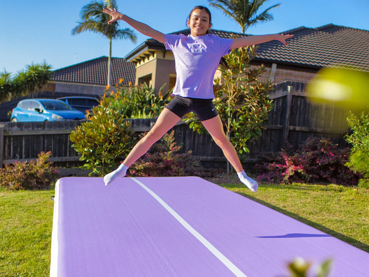 MEMAX Extra-Wide Inflatable Gym Mat - 2M Width