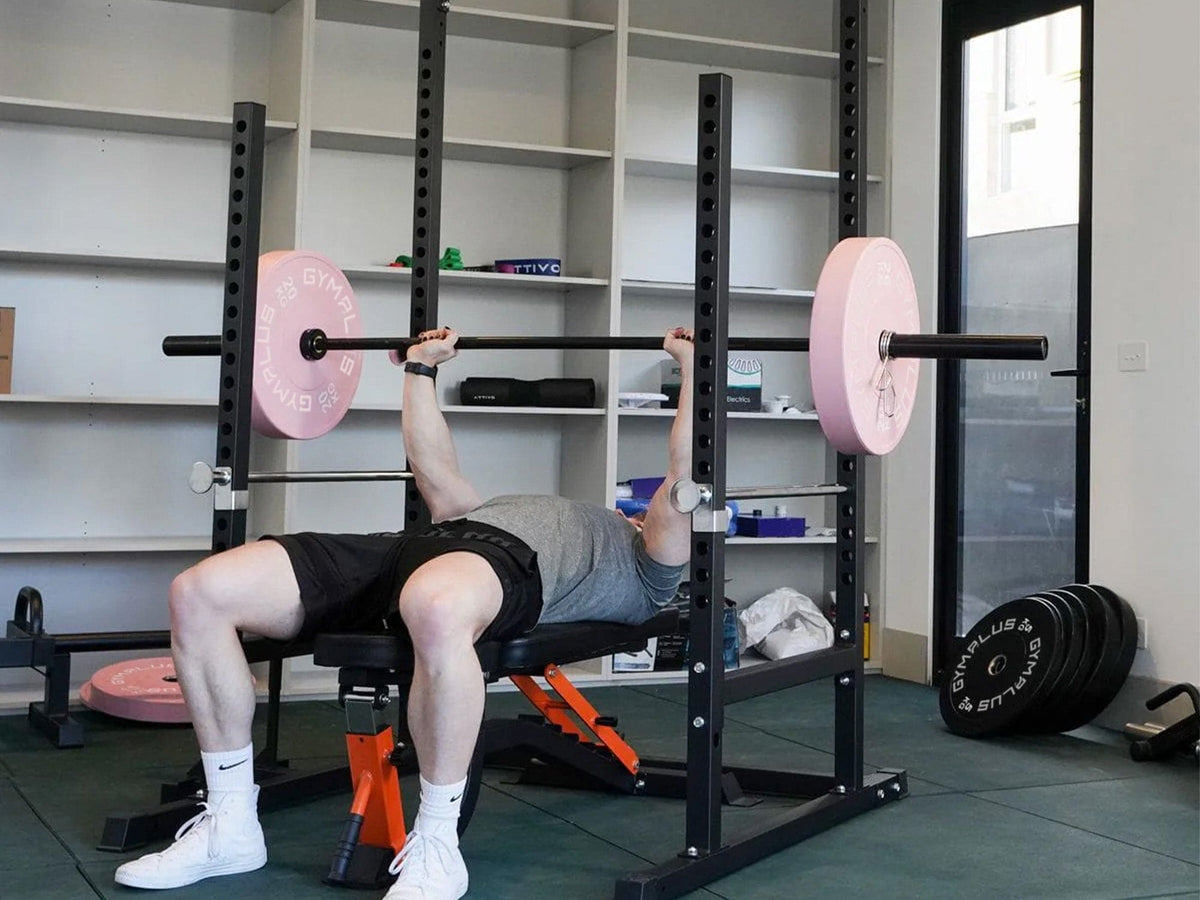 L2 Half Power Rack with Lat Pulldown System Option