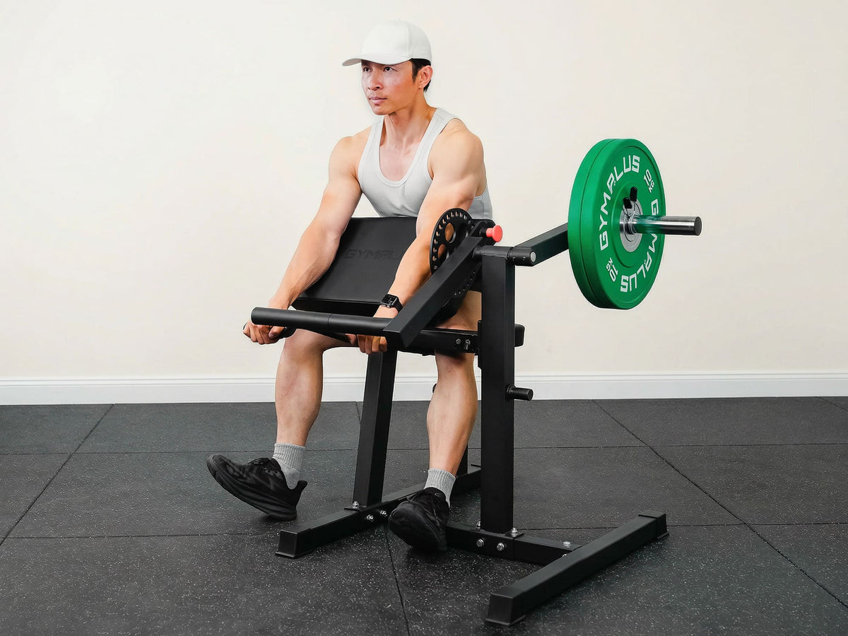 Preacher Arm Curl Biceps and Triceps