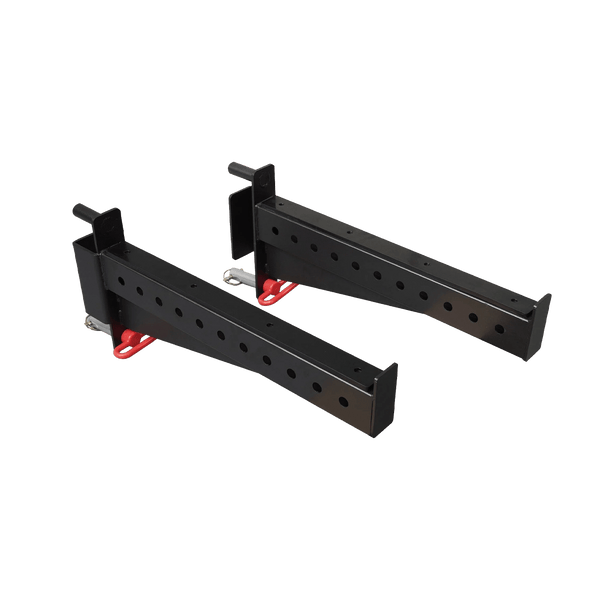 Gym Plus Safety Spotter Arms for 60x60mm Power Rack 1 Inch Holes GP-ACC-L3-SPOTTER