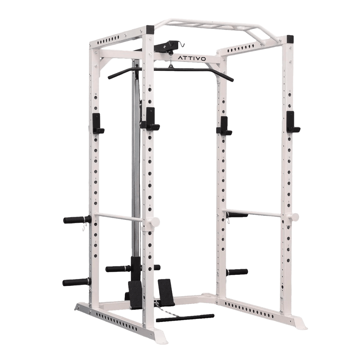 ATTIVO Power Rack L4 with Cable Pulley System Option