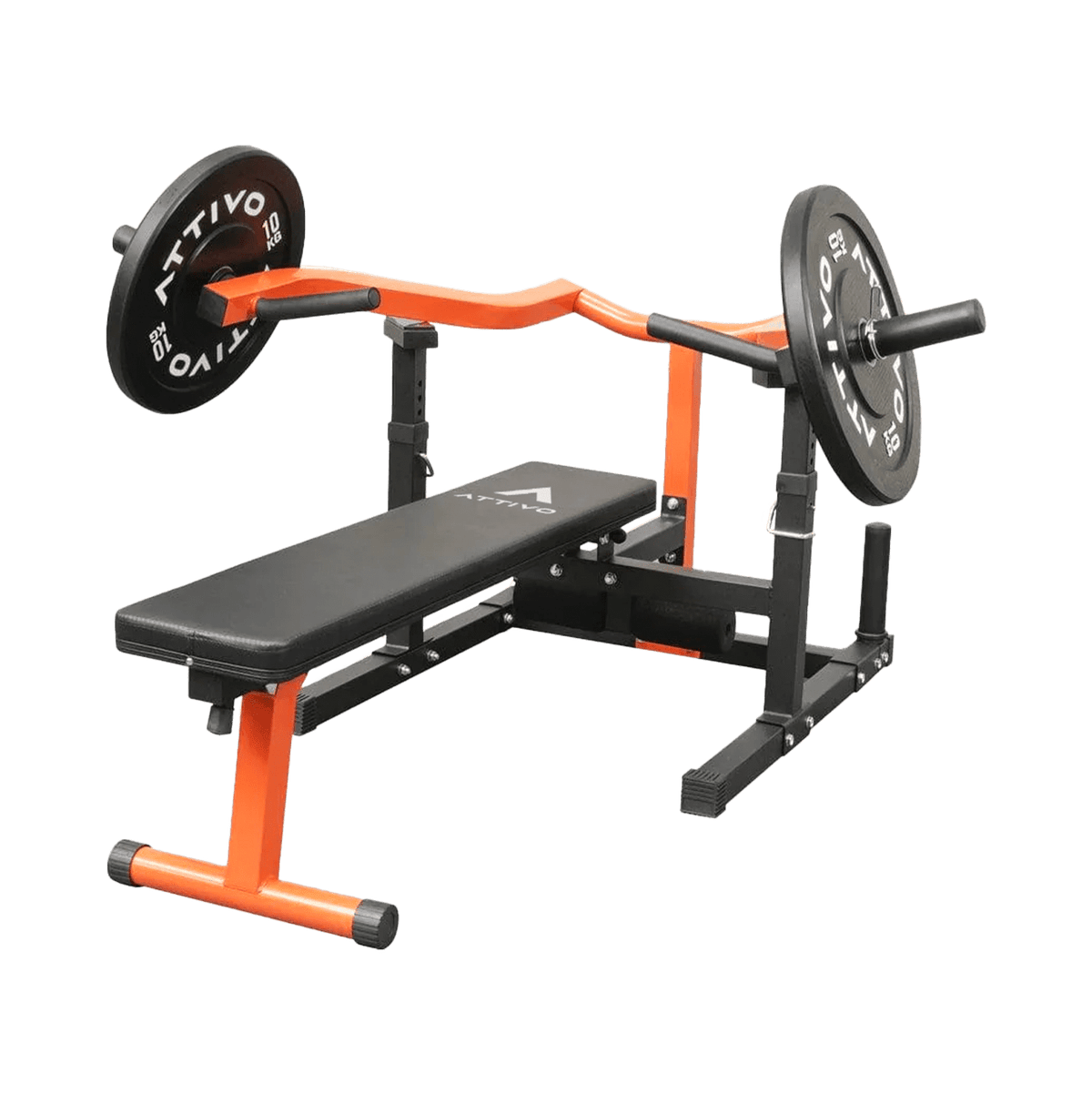 ATTIVO Adjustable Bench Press with Converging Arms