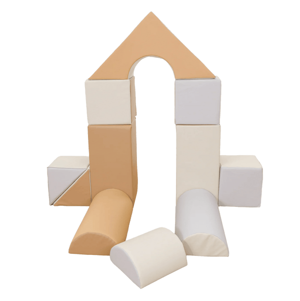 Gym Plus MEMAX Soft Castle Building Blocks - 11 Piece MTSR-BLK11MED
