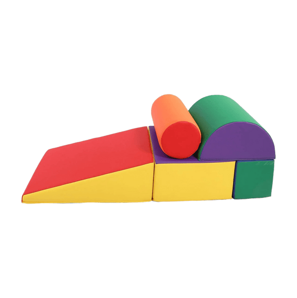 Gym Plus Climb and Crawl Soft Play - 5 Pieces BLOCK5PCB