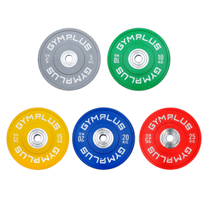 Colour Olympic Rubber Bumper Weight Plates 5/10/15/20/25kg