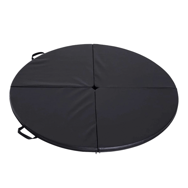 Gym Plus Foldable Pole Dance Crash Mat - 160cm DANCEMATBLACK