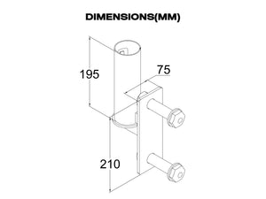Evolve Vertical Barbell Holder