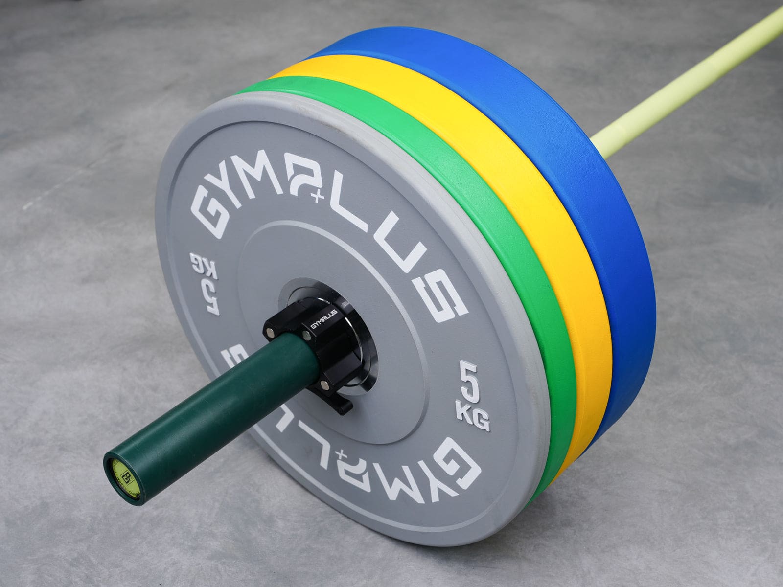 Gym Plus Olympic Bumper Weight Plates 5/10/15/20/25kg - Colour WP-CL-ALL