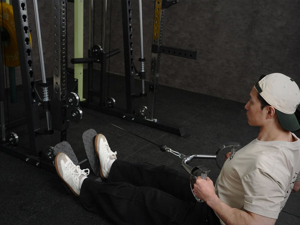 Gym Plus D-Handle Row Bar Attachment - 41cm CA-SR