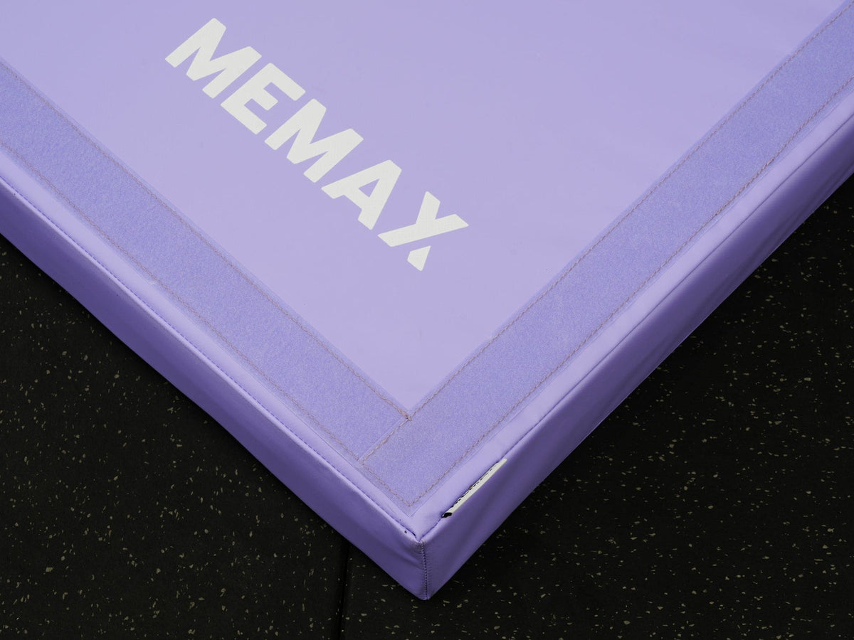 Gym Plus MEMAX Foldable Dual Density Gymnastics Tumbling and Landing Mat - 10cm Thick