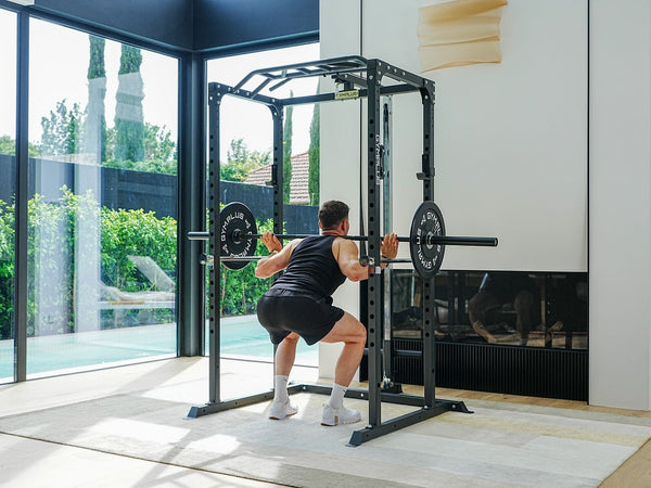 Gym Plus Essential Power Rack - Black