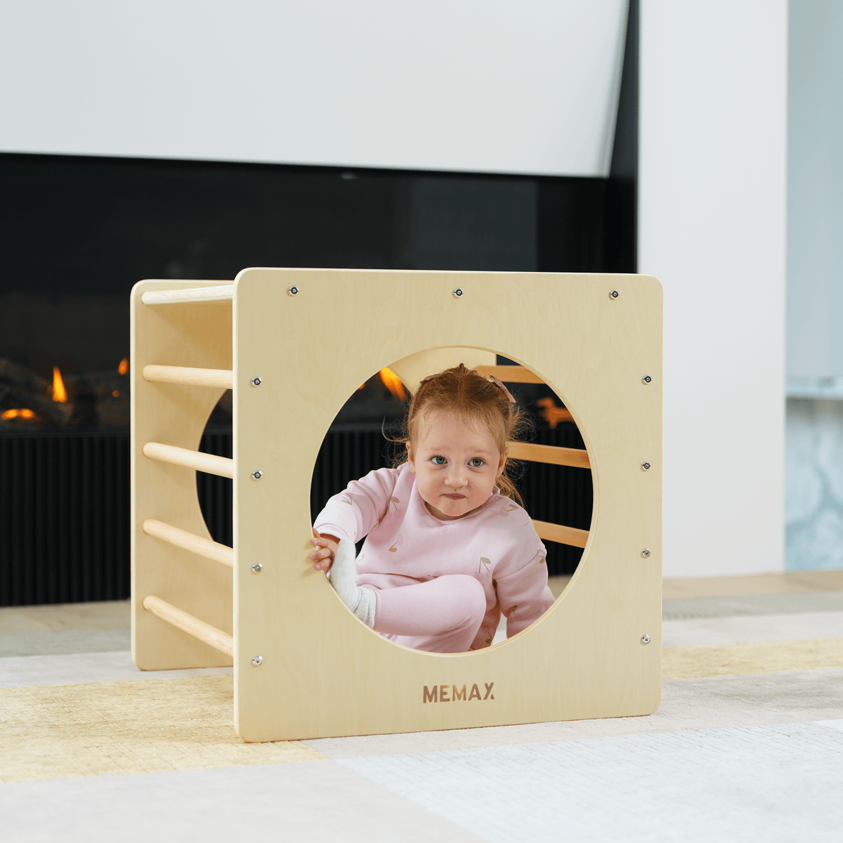 MEMAX Wooden Climbing Cube - Cube Only