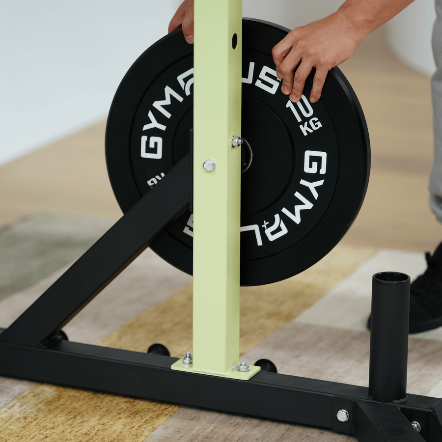 Gym Plus Olympic Bumper Weight Plates 5/10/15/20/25kg - Black