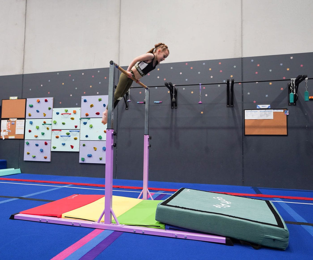 MEMAX Advanced Gymnastics Bar & Mat Set