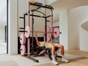 Gym Plus L2 Adjustable Weight Bench - Pink GP-ATTBENCH-2058-PINK