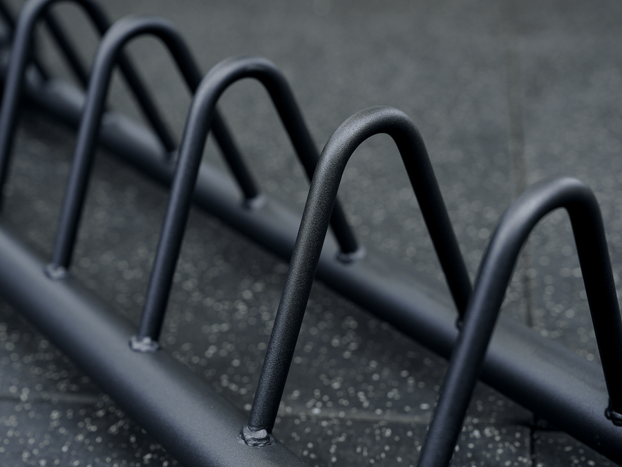 Weight Plate Rack and Barbell Stand