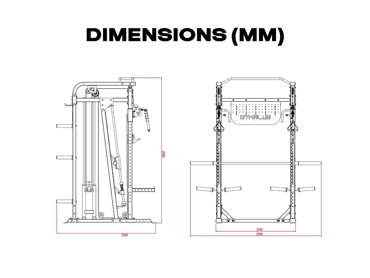 Gym Plus Icon All-in-one Functional Trainer PJ-FA-MATCHA