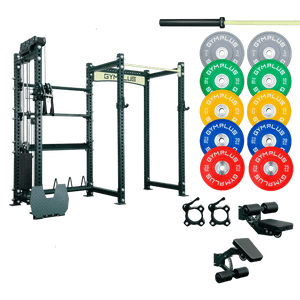 Gym Plus Evolve Extended Cable System with Storage Garage Gym Package EV-EXTCB-STOR-CL-FULL
