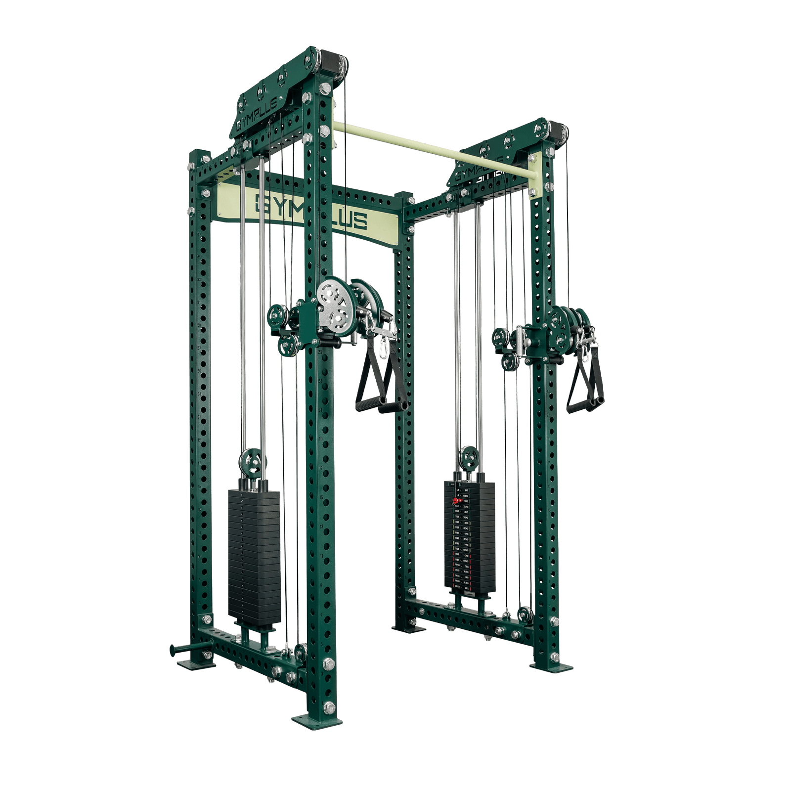 Evolve Power Rack with Dual Pin-loaded Rack Mount Cable System