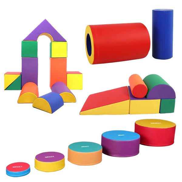 Gym Plus MEMAX Sensory Explorer Adventure Soft Play Package - 23 Pieces FADVENTURE-COMBO